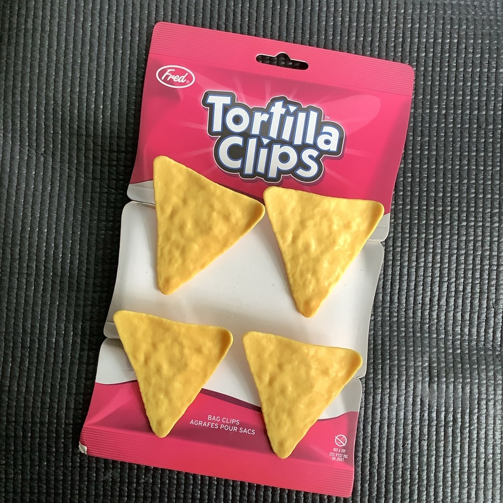 Tortilla clips by Fred . For that tortilla crazy fan these are fun! NWT